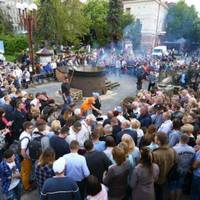 2500 тернополян спробували рекордний бограч під час фестивалю «Тернопільська БРАМА»