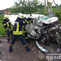 У лобовому зіткненні біля села Заруддя загинули люди. ФОТО