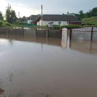 У Бучацькому районі  затопило село. Фото