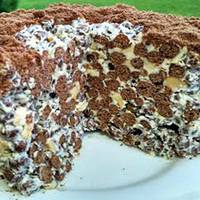 Хрусткий торт без випічки: Дуже смачний десерт