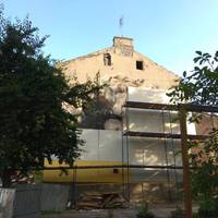 Мурал із Кузьмою в Тернополі заклеїли пінопластом (Фото)