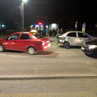 У Тернополі на Злуки не розминулися “Мерседес” та “Шевроле” (ФОТО)