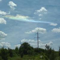 Вогняну веселку зафіксували в небі над Заліщиками. ФОТО