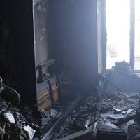 Показали наслідки пожежі у квартирі в центрі Тернополя