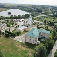 Старовинний Зборів показали з висоти пташиного польоту