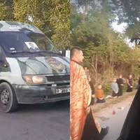 Стоячи на колінах, із свічками та молитвою: на Тернопільщині зустріли тіло загиблого Михайла Цимбалістого