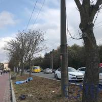 Центр стоїть: у Тернополі смертельна аварія