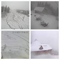 Зима вже близько: Карпати засипало снігом