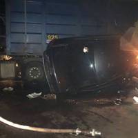 Під Вишневцем зіткнулись Audi та дві вантажівки