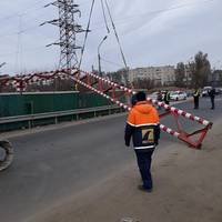 Тернопільський водій зніс сьомий обмежувач на Гаївському мості