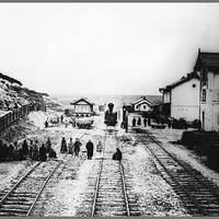 Якою була одна із залізничних станцій на Тернопільщині майже 150 років тому