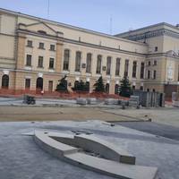 Уже видно перші результати ремонту Привокзальної площі у Тернополі (фото)