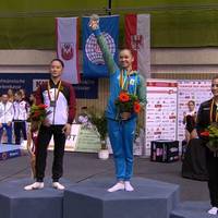 Тернополянка Анастасія Бачинська здобула «золото» на етапі Кубка світу зі спортивної гімнастики