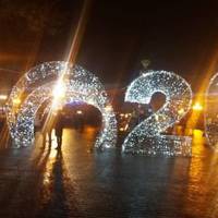 У Тернополі з’явилася величезна новорічна селфі-зона