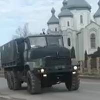 На Тернопільщині бачили військові КРАЗи, які їхали в напрямку Микулинців