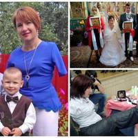 На Тернопільщині жінка без двох рук успішно виховує дітей та вишиває чудові картини