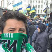 Сергій Притула : Марш добровольців і патріотів. Безмежно щасливий, що побачив стільки людей, які люблять Україну