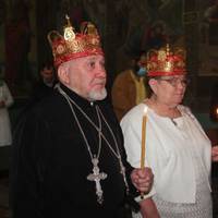 У Тернополі священник та його дружина взяли шлюб після 50 років спільного життя (фото)