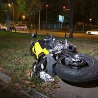 У Ступках зіткнулися автомобіль Renault та мотоцикл Honda