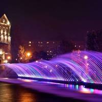 Від сьогодні аераційний фонтан на Тернопільському ставі працюватиме цілодобово