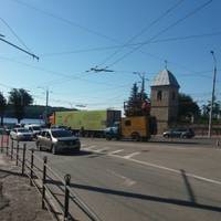 У Тернополі фура обірвала тролейбусну лінію