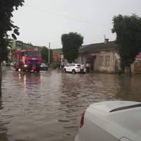 Чортків затопило після потужної зливи (ФОТО)