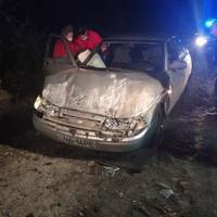 На Бережанщині трактор розчавив «Ладу»