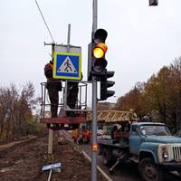 На вулиці Тарнавського відновили роботу світлофора