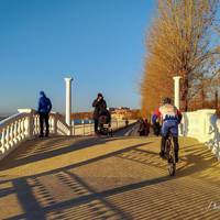 Новозбудований місток на набережній Тернопільського ставу відкрили для проходу