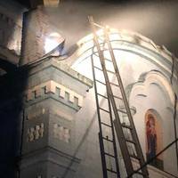 На Тернопільщині горіла старовинна церква, яка є пам’яткою архітектури (ФОТО)