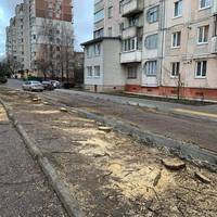 Мешканці вул. Симоненка, 4 підтримали облаштування екопарковки у своєму дворі