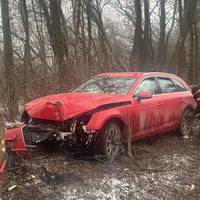 Тернопіль: Через зухвалу водійку “Lexus”, в ДТП потрапило авто з гуманітарною допомогою (ФОТО)