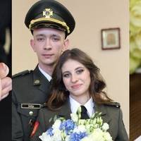Познайомилися на Донеччині: в Тернополі одружилися військовослужбовці