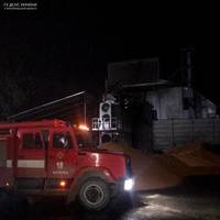 Масштабна пожежа на агрофірмі “Нива”: згоріло 20 тонн кукурудзи