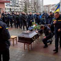 Тернопільські рятувальники провели в останню путь Сергія Гоцуляка