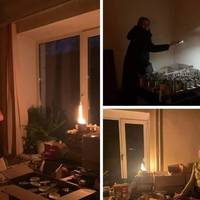 Тернопіль: Попри відключення електроенергії, триває виготовлення окопних свічок