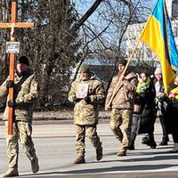У Тернополі попрощалися із загиблим бійцем Василем Огірком
