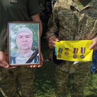 З бійцем Володимиром Арабським прощалися на Тернопільщині