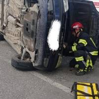 ДТП на перехресті неподалік Збаража: одне авто перекинулось (фото)
