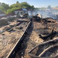 На Кременеччині згорів будинок — постраждали двоє людей
