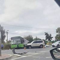 На Обʼїзній трапилась аварія