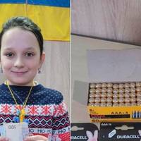 Дівчинка з Тернопільщини віддала заколядовані гроші на потреби ЗСУ
