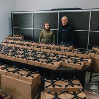 Ще 100 ударних FPV дронів для Сили спеціальних операцій Збройних сил України передала Тернопільска громада
