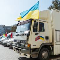 Десять автівок передало для захисників ЗСУ Норвезьке місто-партнер Тернополя