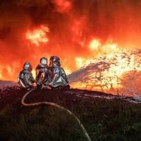 На Тернопільщині проводять моніторинг якості повітря і води через пожежу на промисловому об'єкті після обстрілу РФ