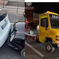 Пошкодив 5 авто: на нетверезого 24-річного водія Mercedes у Тернополі склали 5 протоколів