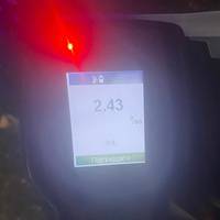 2,43 проміле алкоголю в крові: у Тернополі під час комендантської години затримали п'яного водія