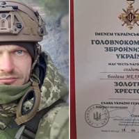 Нагрудний знак від Головнокомандувача ЗСУ отримав захисник з Тернопільщини