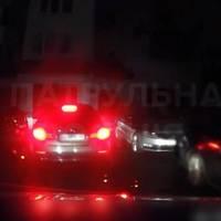 У Тернополі п’яний водій посеред ночі дрифтував на Збаразькому кільці (Відео)