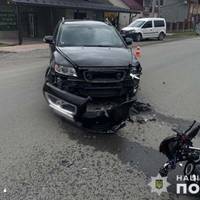 У Хоросткові 16-річний мотоцикліст потрапив у ДТП: в хлопця – численні травми